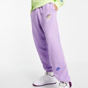 Nike Lavender sweats AND tee shirt new without tags